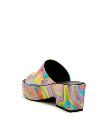 Women's The Busy Bee Slide Sandals PD02 $58.31 Shoes