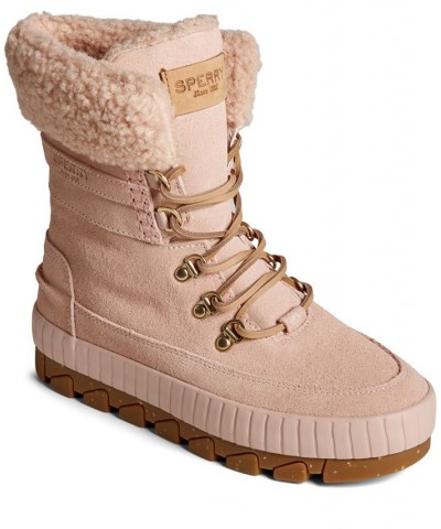 Women's Torrent Lace-Up Winter Boot Pink $73.80 Shoes