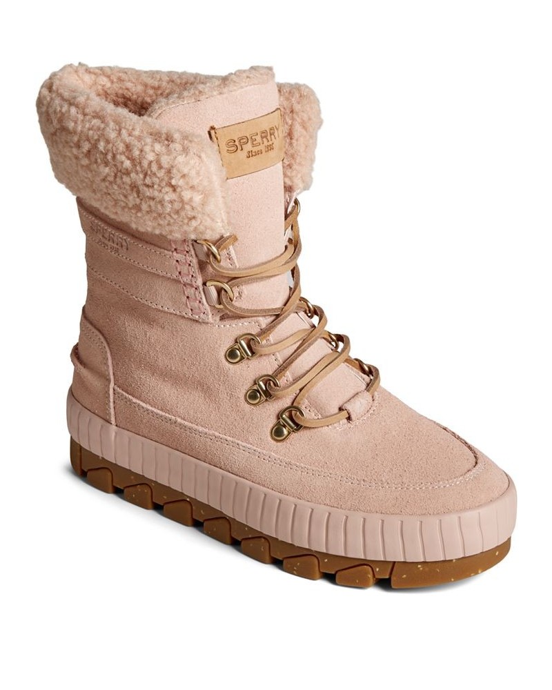 Women's Torrent Lace-Up Winter Boot Pink $73.80 Shoes