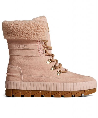 Women's Torrent Lace-Up Winter Boot Pink $73.80 Shoes