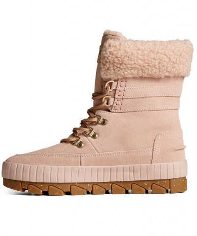 Women's Torrent Lace-Up Winter Boot Pink $73.80 Shoes