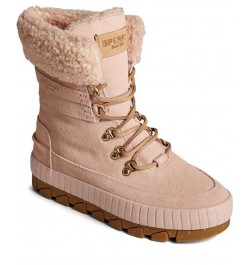 Women's Torrent Lace-Up Winter Boot Pink $73.80 Shoes