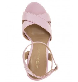 Women's Niada Platform Sandal Pink $40.33 Shoes