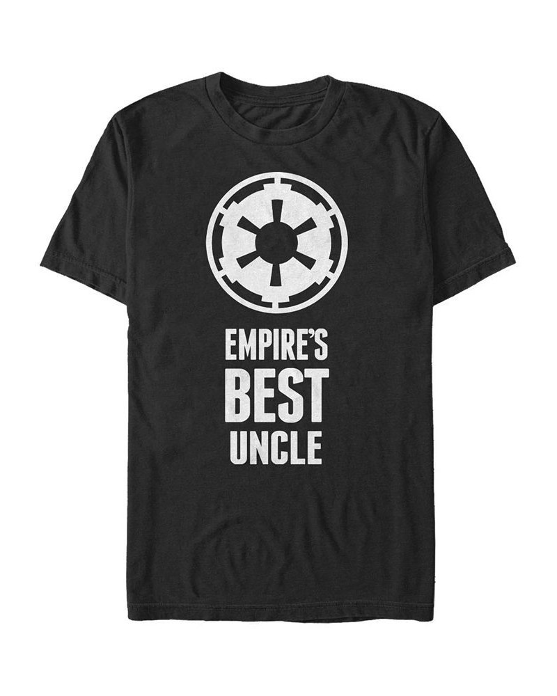 Men's Empire's Best Uncle Short Sleeve Crew T-shirt Black $19.24 T-Shirts