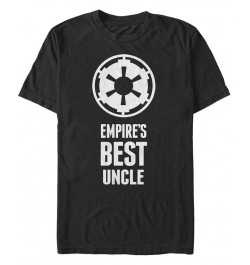 Men's Empire's Best Uncle Short Sleeve Crew T-shirt Black $19.24 T-Shirts