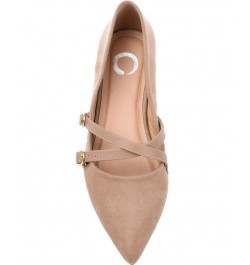 Women's Patricia Flats Tan/Beige $31.50 Shoes