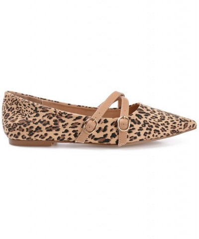 Women's Patricia Flats Tan/Beige $31.50 Shoes