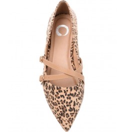 Women's Patricia Flats Tan/Beige $31.50 Shoes