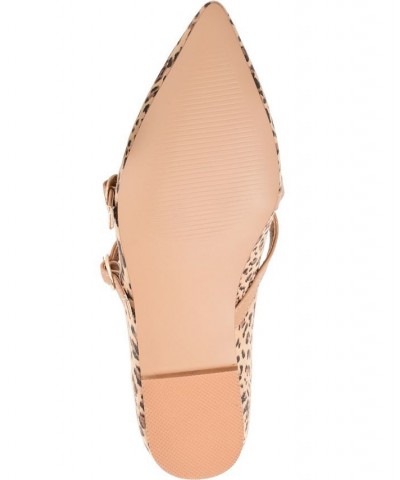 Women's Patricia Flats Tan/Beige $31.50 Shoes