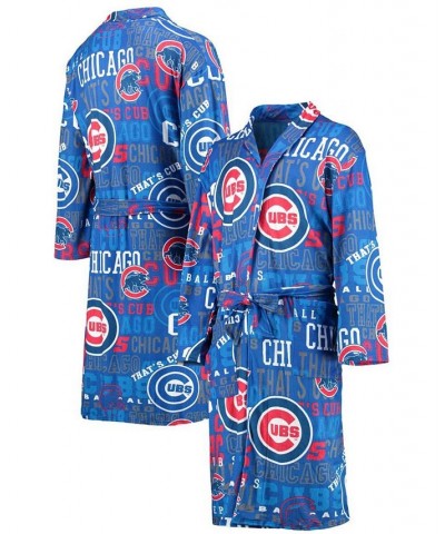 Men's Royal Chicago Cubs Ensemble Microfleece Robe $26.40 Robes