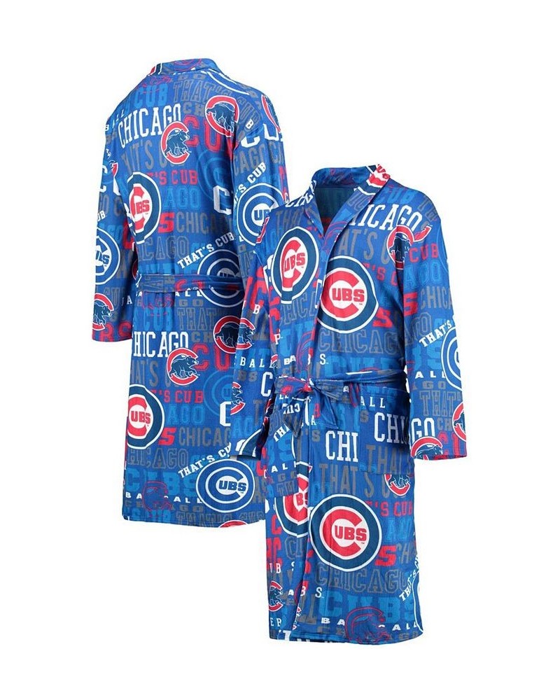 Men's Royal Chicago Cubs Ensemble Microfleece Robe $26.40 Robes