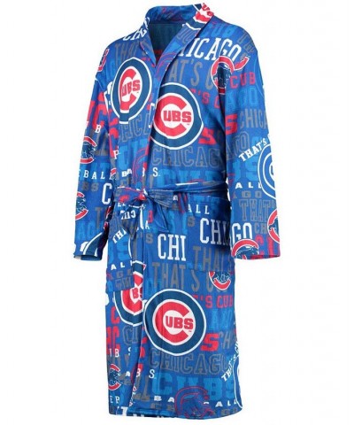 Men's Royal Chicago Cubs Ensemble Microfleece Robe $26.40 Robes