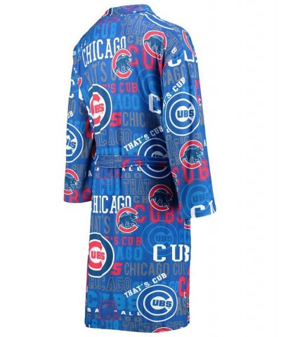 Men's Royal Chicago Cubs Ensemble Microfleece Robe $26.40 Robes