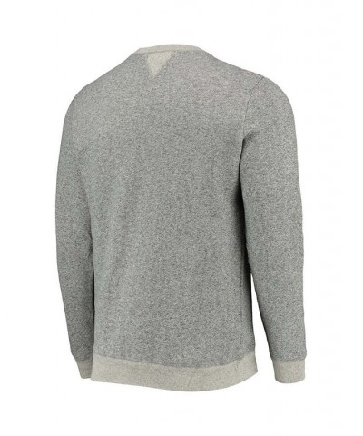 Men's Heathered Gray Boston Celtics Marled French Terry Pullover Sweatshirt $39.95 Sweatshirt