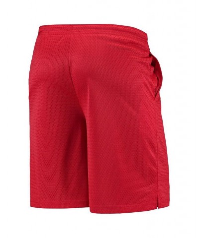 Men's Red Wisconsin Badgers Classic Shorts $19.35 Shorts