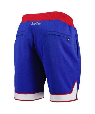 Men's Royal Buffalo Bills 35Th Anniversary Just Don Throwback Shorts $172.20 Shorts