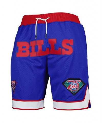 Men's Royal Buffalo Bills 35Th Anniversary Just Don Throwback Shorts $172.20 Shorts