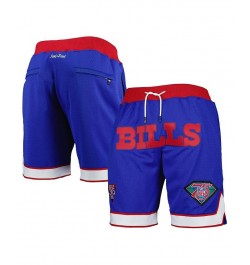 Men's Royal Buffalo Bills 35Th Anniversary Just Don Throwback Shorts $172.20 Shorts