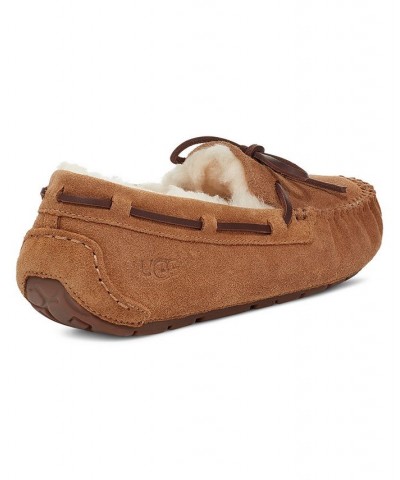 Women's Dakota Moccasin Slippers Brown $48.00 Shoes