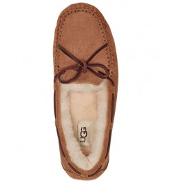 Women's Dakota Moccasin Slippers Brown $48.00 Shoes