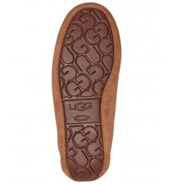 Women's Dakota Moccasin Slippers Brown $48.00 Shoes