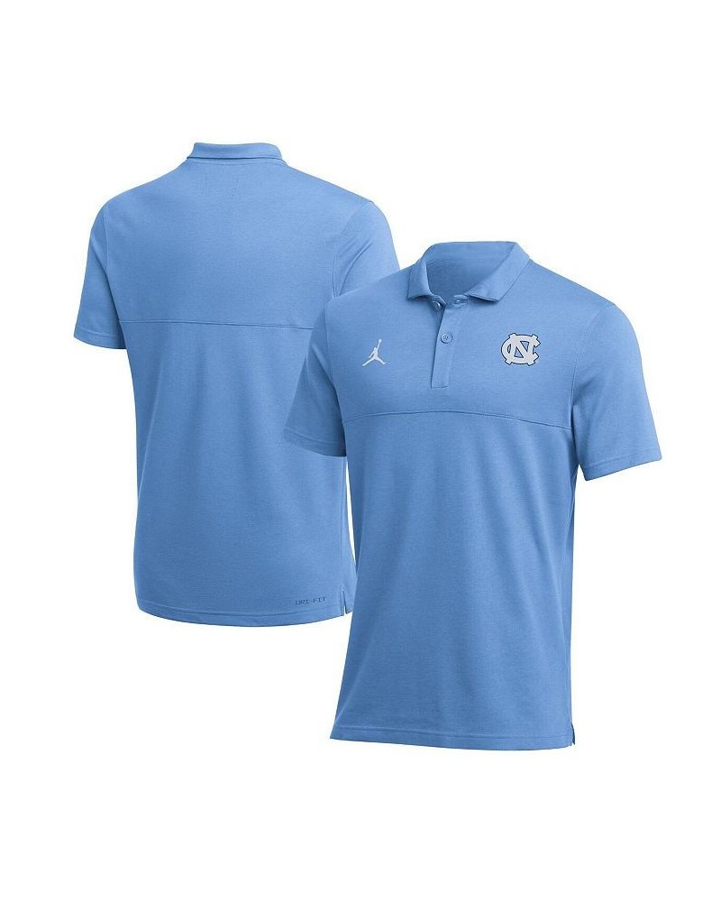 Men's Brand Carolina Blue North Carolina Tar Heels 2022 Coaches Performance Polo Shirt $43.70 Polo Shirts