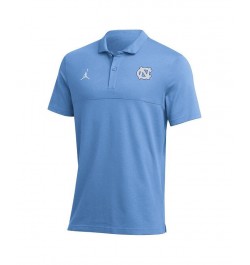 Men's Brand Carolina Blue North Carolina Tar Heels 2022 Coaches Performance Polo Shirt $43.70 Polo Shirts