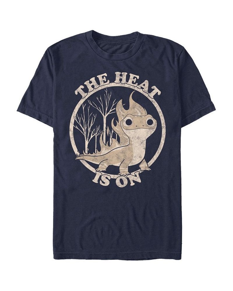 Men's Heat is On Short Sleeve Crew T-shirt Blue $18.54 T-Shirts