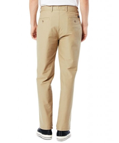 Men's Straight-Fit Comfort Knit Chinos Tan/Beige $32.50 Pants