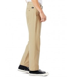 Men's Straight-Fit Comfort Knit Chinos Tan/Beige $32.50 Pants