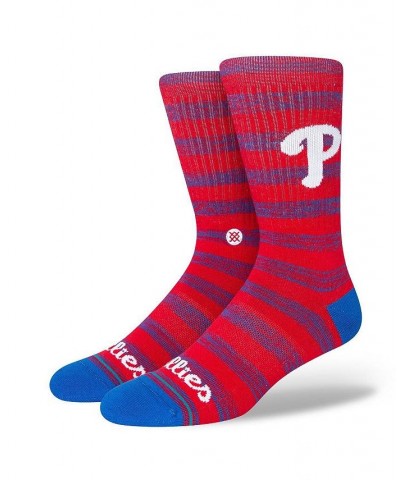 Men's Philadelphia Phillies Twist Logo Crew Socks $11.34 Socks