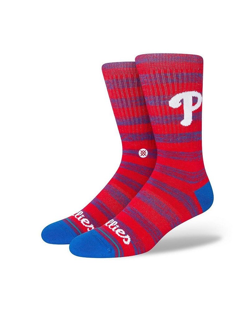 Men's Philadelphia Phillies Twist Logo Crew Socks $11.34 Socks