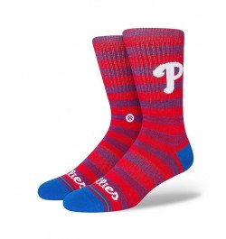 Men's Philadelphia Phillies Twist Logo Crew Socks $11.34 Socks