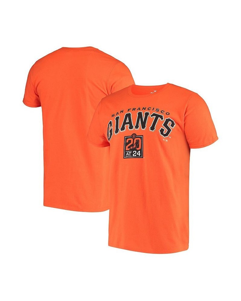 Men's Branded Orange San Francisco Giants Classic 20 at 24 T-shirt $15.98 T-Shirts