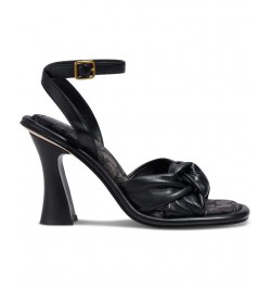 Women's Quincey Puffy Dress Sandals Black $65.60 Shoes