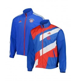 Men's Blue Bayern Munich Team Logo Anthem Full-Zip Jacket $30.90 Jackets