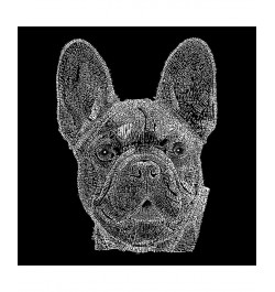 Men's Raglan Word Art T-shirt - French Bulldog Gray $21.15 T-Shirts