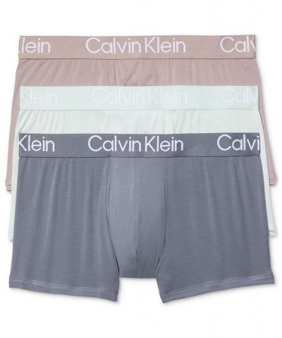 Men's Ultra Soft Modern Modal Trunk 3pk Gray $25.32 Underwear