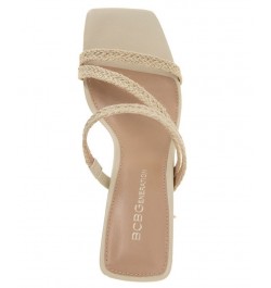 Women's Fisher Slip-on Sandal Ivory/Cream $38.15 Shoes