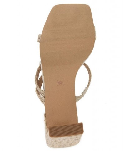 Women's Fisher Slip-on Sandal Ivory/Cream $38.15 Shoes