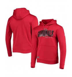 Men's Cardinal Arizona Cardinals Combine Authentic Hard Hash Pullover Hoodie $33.47 Sweatshirt