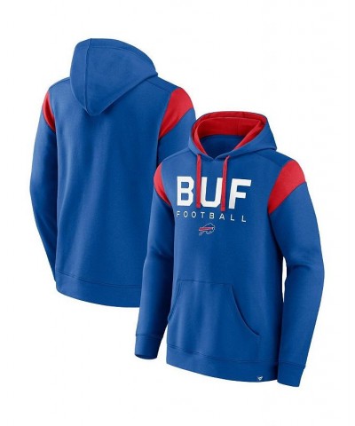 Men's Branded Royal Buffalo Bills Call The Shot Pullover Hoodie $35.18 Sweatshirt