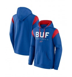 Men's Branded Royal Buffalo Bills Call The Shot Pullover Hoodie $35.18 Sweatshirt