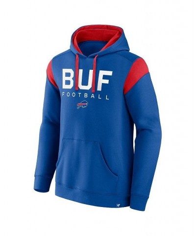 Men's Branded Royal Buffalo Bills Call The Shot Pullover Hoodie $35.18 Sweatshirt