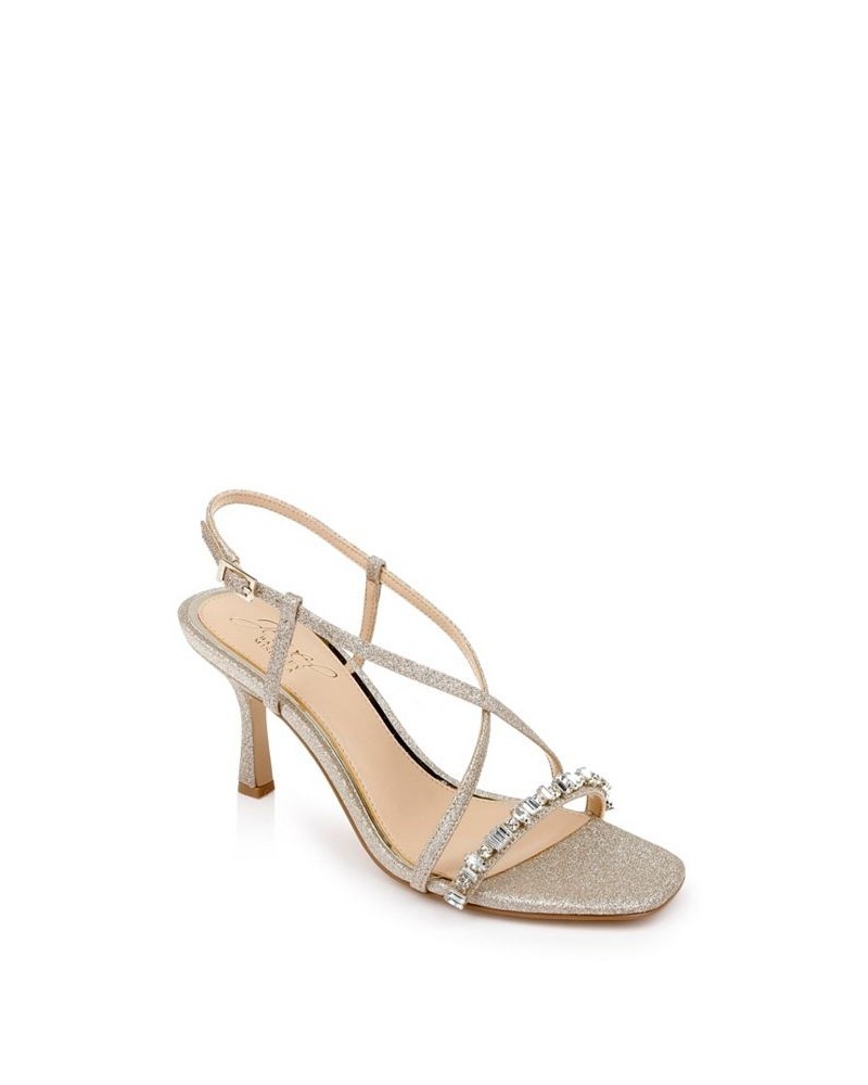 Women's Alexis Evening Sandals White $52.89 Shoes