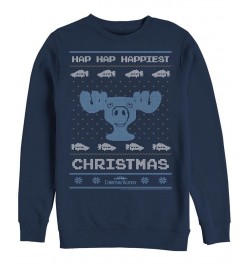 Men's National Lampoon Christmas Vacation Hap Hap Sweatshirt Blue $26.93 Sweatshirt