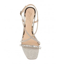 Women's Alexis Evening Sandals White $52.89 Shoes