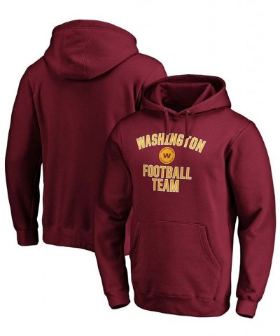 Men's Burgundy Washington Football Team Victory Arch Pullover Hoodie $25.52 Sweatshirt