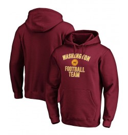 Men's Burgundy Washington Football Team Victory Arch Pullover Hoodie $25.52 Sweatshirt