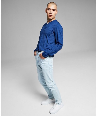 Men's Slim-Fit Stretch Jeans Super Light Blue Wash $18.89 Jeans